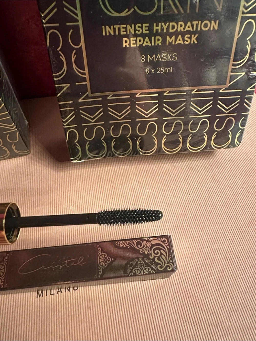 Crystal cosmetics CSKIN GIFT COSMETICS SET of 3, includes Most wanted mascara.